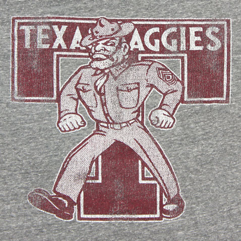 Original Retro Brand College Vault Texas A&M 1876 Ol' Sarge tshirt shirt American made