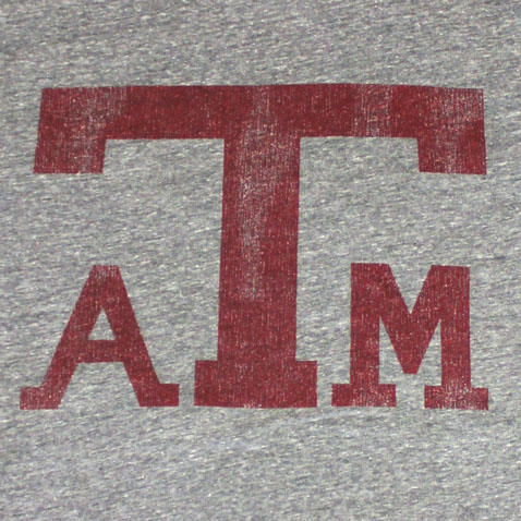 Original Retro Brand College Vault Texas A&M 1876 Ol' Sarge tshirt shirt American made